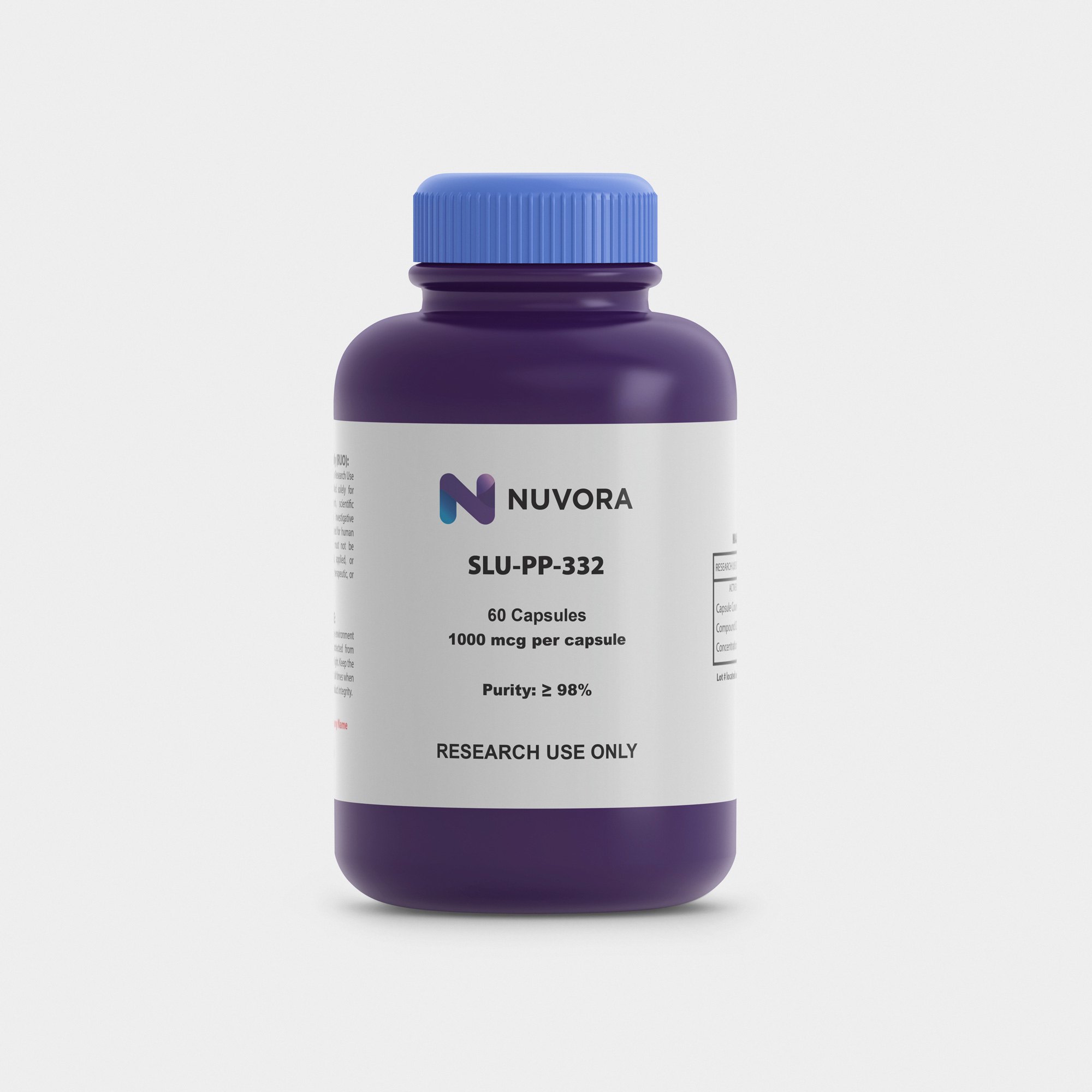 Nuvora SLU-PP-322 - 1000 mcg - 60ct - 120cc research product vial